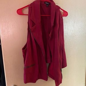 Torrid Zipper Vest
